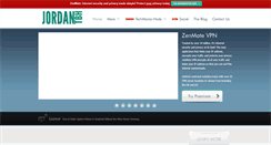 Desktop Screenshot of jordantbh.me